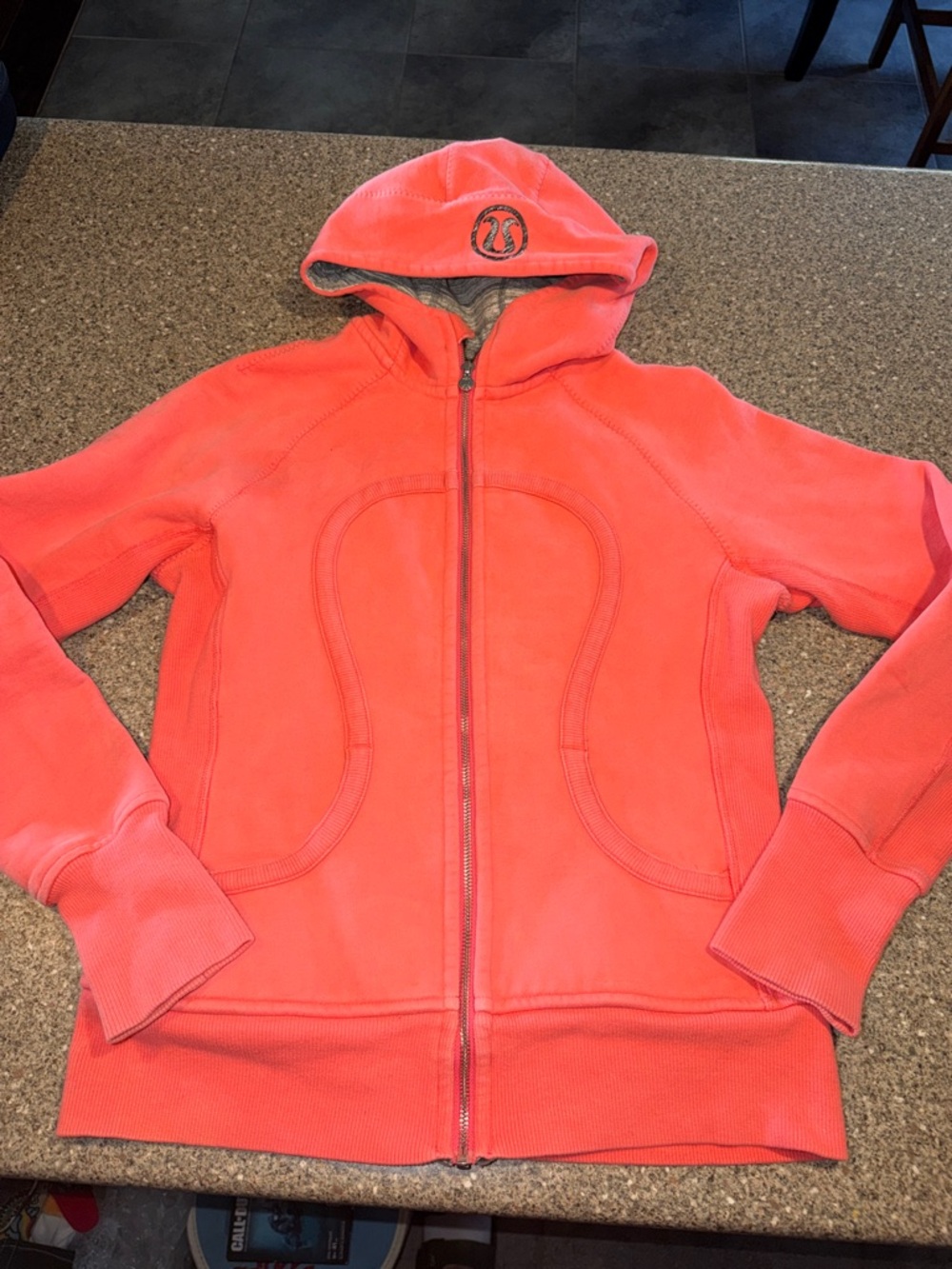 Rare lululemon special edition scuba Zip-Up Hoodie